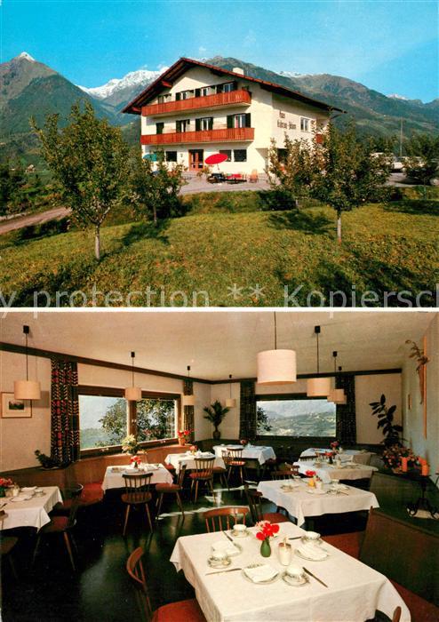 Schenna Meran Pension Erzherzog Johann Restaurant