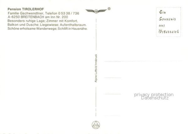 Breitenbach Inn Pension Tirolerhof – Bild 2