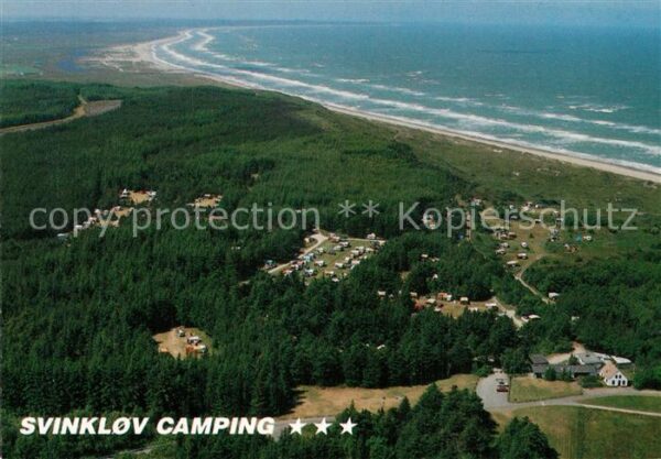 Fjerritslev Svinklov Camping Fliegeraufnahme