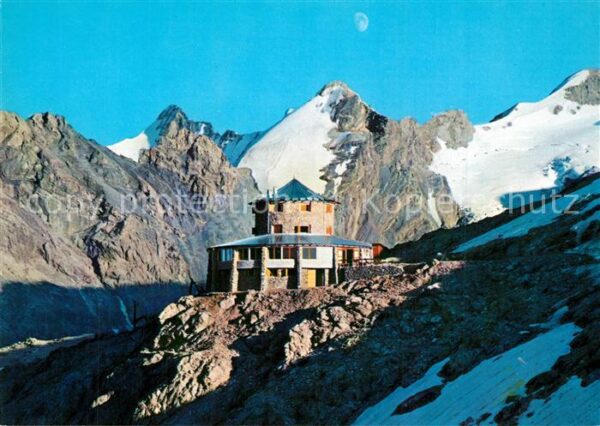 Stilfserjoch Passo dello Stelvio Rifugio Tibet Berghütte Alpen
