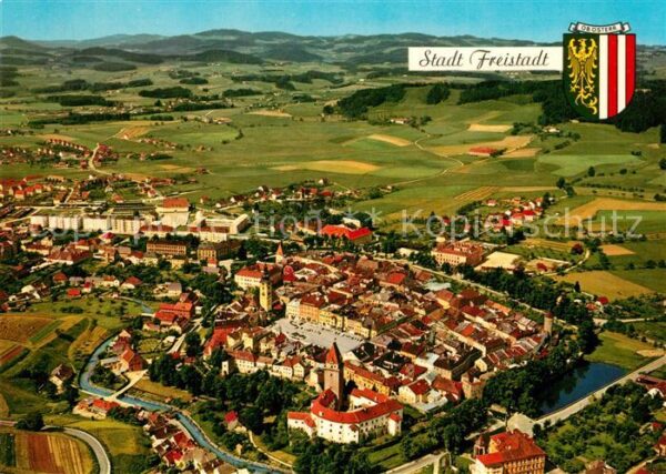Freistadt Muehlviertel Mittelalterliche Stadt mit Befestigungs