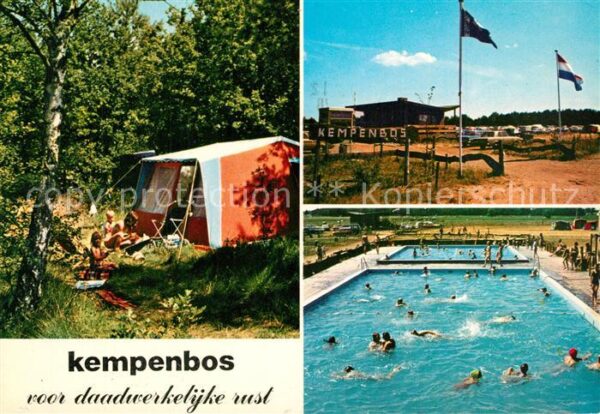 Diessen Noord Brabant Kempenbos Recreatie Campingplatz Freiba