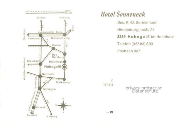 Hohegeiss Harz Hotel Sonneneck Restaurant Landschaftsp – Bild 2