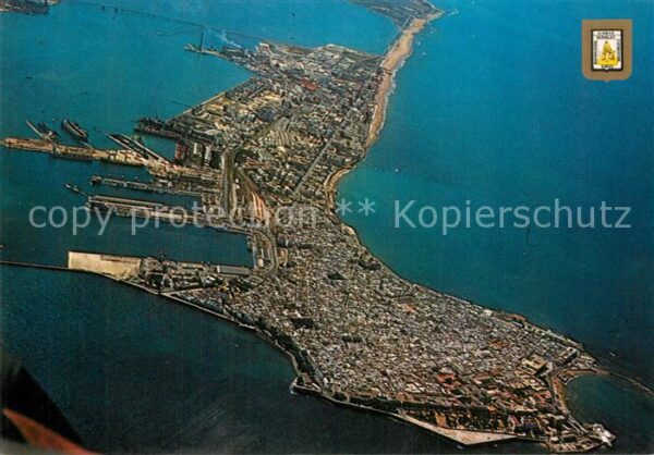 Cadiz Andalucia Vista aérea