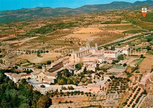 Tarragona Santes Creus Kloster Fliegeraufnahme