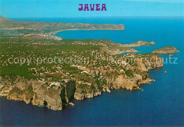 Javea Vista aérea Cabo La Nao