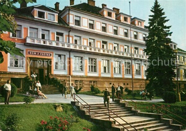 Luhacovice Lecebny ustav Julia Fucika Heilanstalt