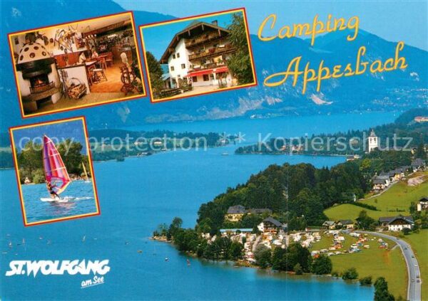 St Wolfgang Salzkammergut Camping Appesbach am Wolfgangsee Windsu