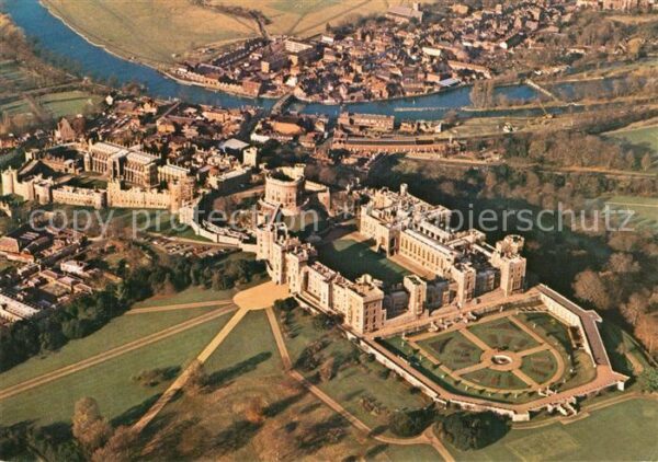 Windsor Castle Aerial view from south east