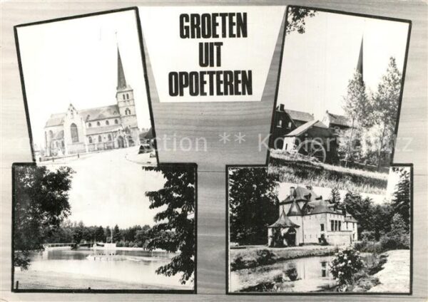 Opoeteren Kirche Mühle See