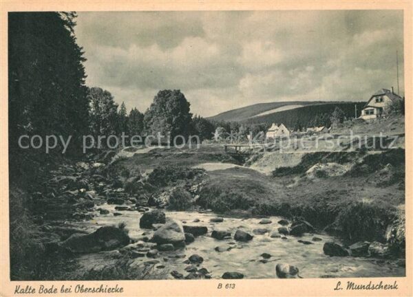 Schierke Harz Kalte Bode