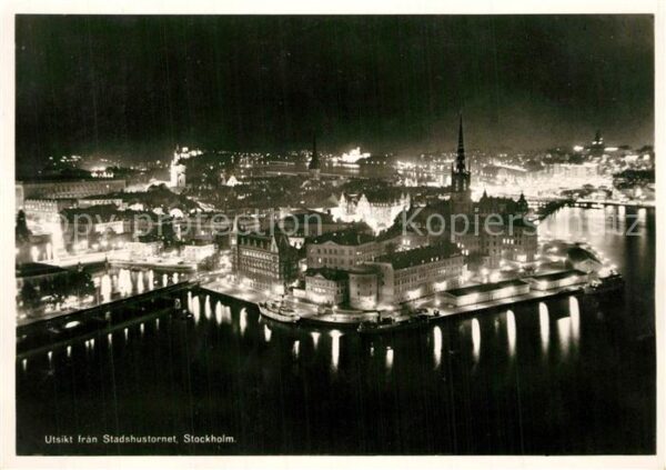 Stockholm Utsikt fran Stadshustornet