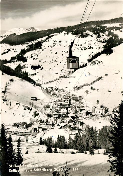 Saalbach-Hinterglemm Seilbahn zum Schattberg
