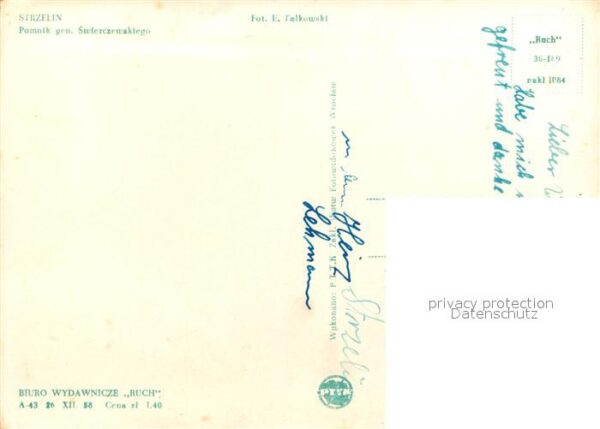 Strzelin Pomnik gen Swierczewskiego – Bild 2