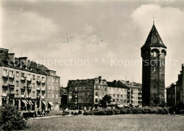 Gdansk Podwale Staromiejskie Gotycka baszta Ja