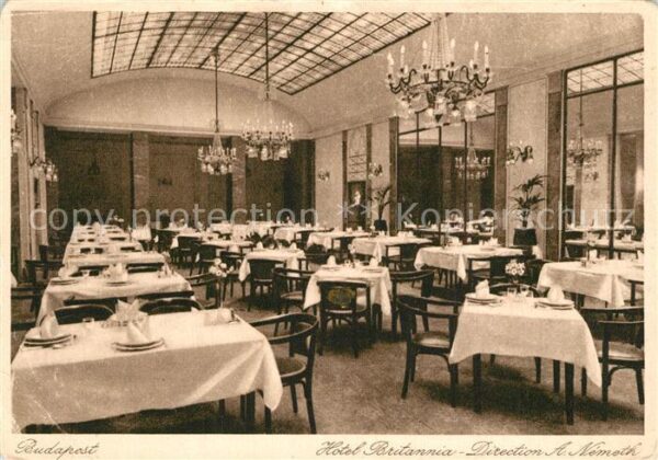 Budapest Hotel Britannia Direction A Nemeth