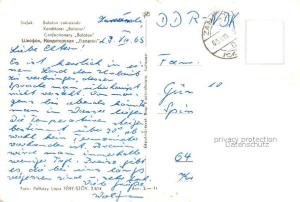 Siofok Balaton cukraszda – Bild 2
