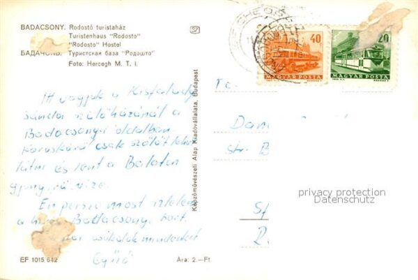 Badacsony Touristenhaus Rodosto – Bild 2