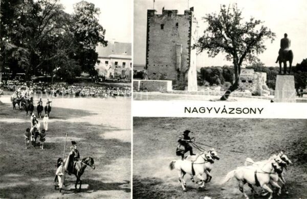 Nagyvazsony Schloss Reiterveranstaltung