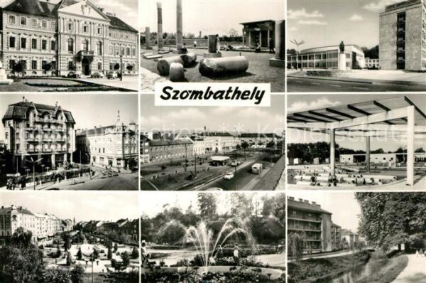 Szombathely Orts und Teilansichten