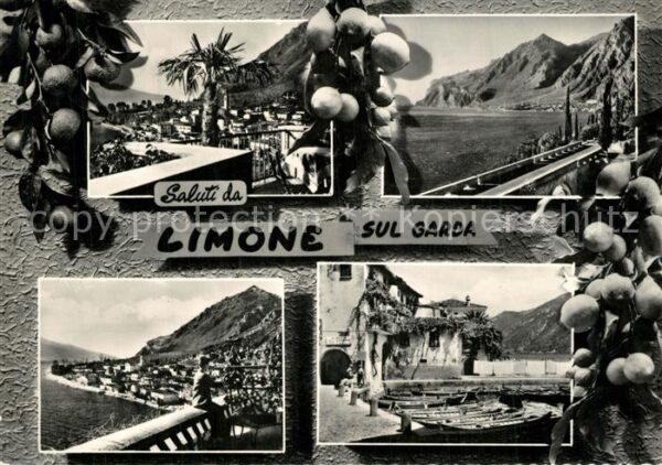 Limone sul Garda Teilansichten Hafen
