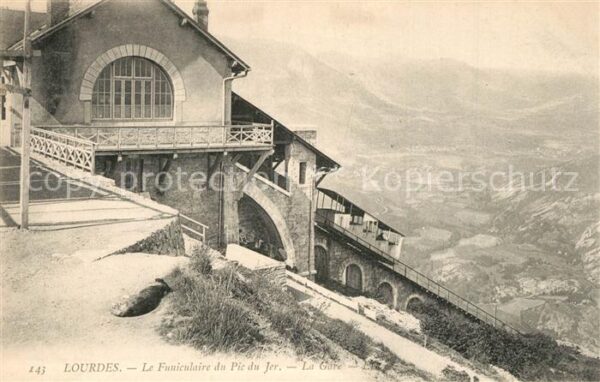 Zahnradbahn Lourdes Funiculaire du Pic du Jer