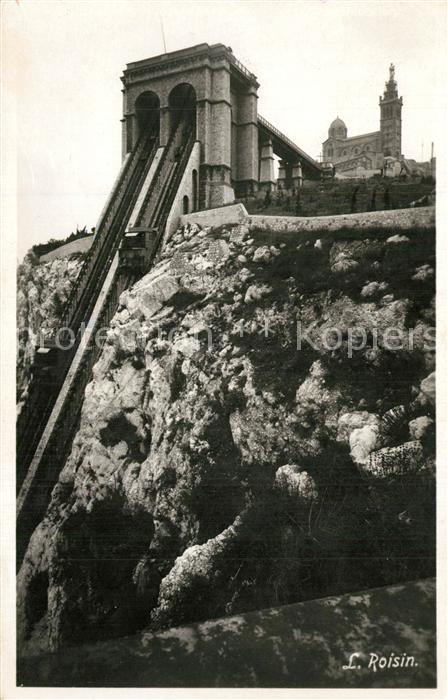 Zahnradbahn Marseille Funiculaire de Notre-Dame de