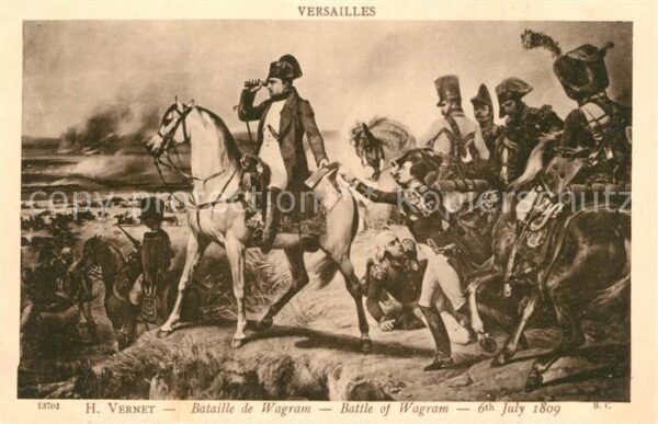 Napoleon Bonaparte H. Vernet Bataille de Wagram