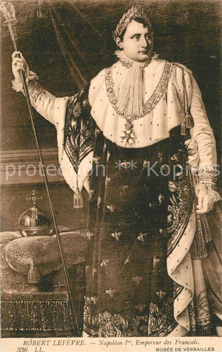 Napoleon Bonaparte K?nstlerkarte Robert Lefevre