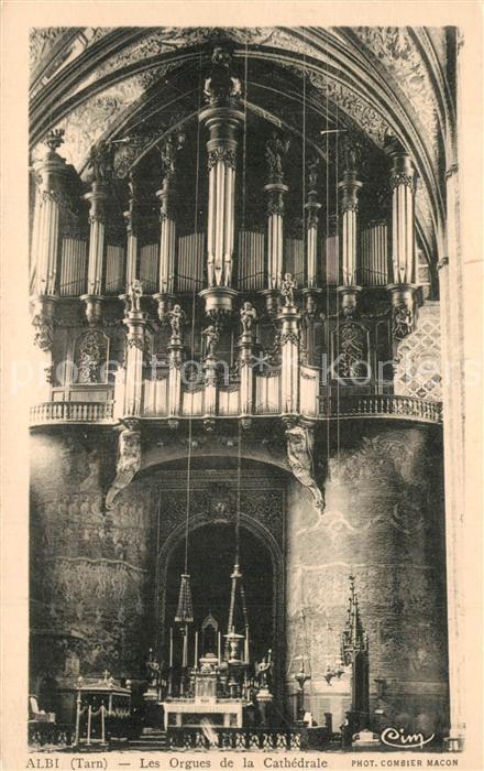 Kirchenorgel Albi Cathedrale