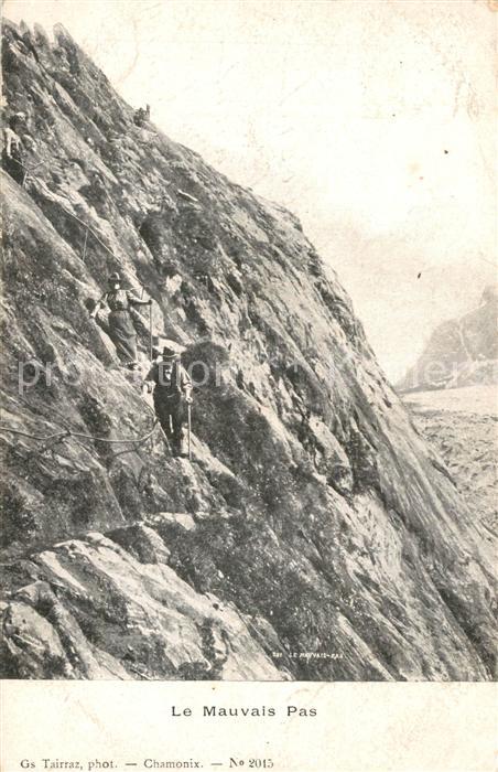 Bergsteigen Klettern Mauvais Pas