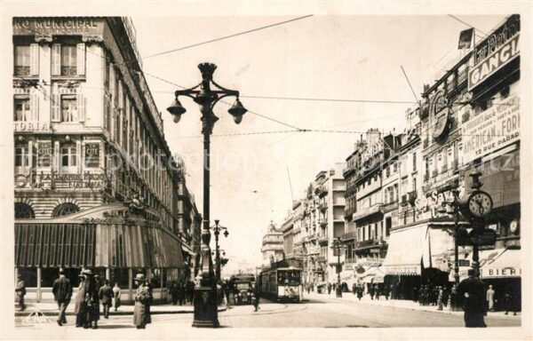 Strassenbahn Marseille Canebiere