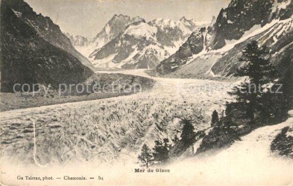Gletscher Mer de Glace