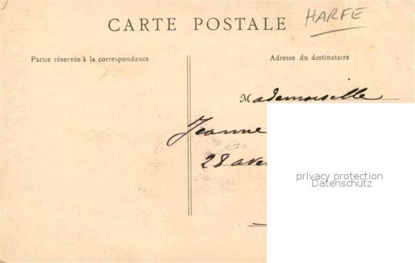 Harfe Tombeau de Voltaire Caveau Pantheon – Bild 2