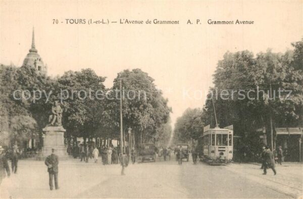 Strassenbahn Avenue de Grammont