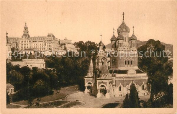 Russische Kirche Kapelle Nice Eglise Russe