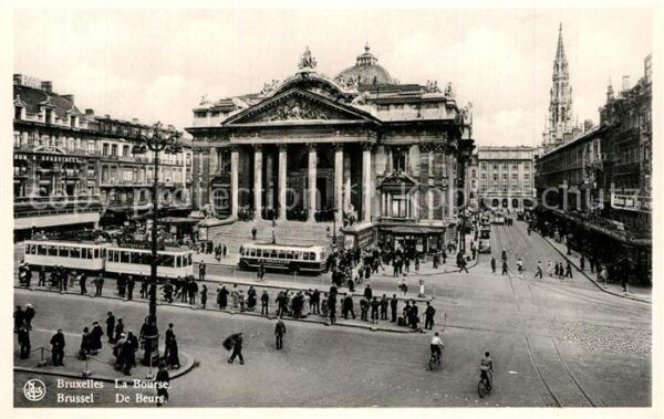 Strassenbahn Bruxelles Bourse