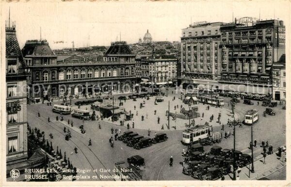 Strassenbahn Bruxelles Place Rogier Gare du Nord