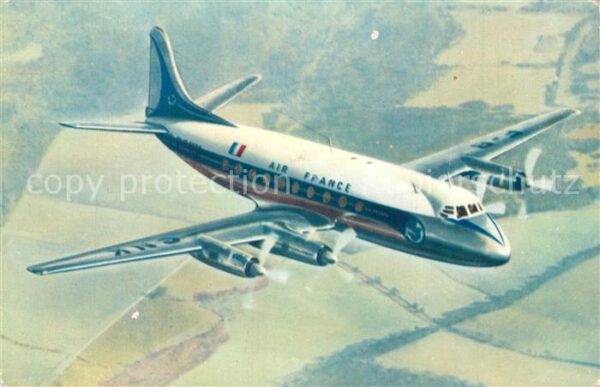 Flugzeuge Zivil Air France Vickers Viscount