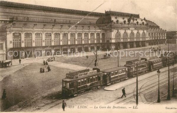 Strassenbahn Lyon Gare des Brotteaux