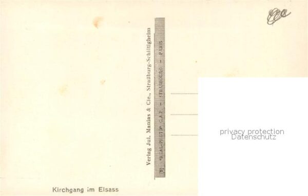 Trachten Alsace Retour d_Eglise – Bild 2