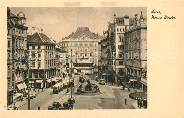 Strassenbahn Wien Neuer Markt