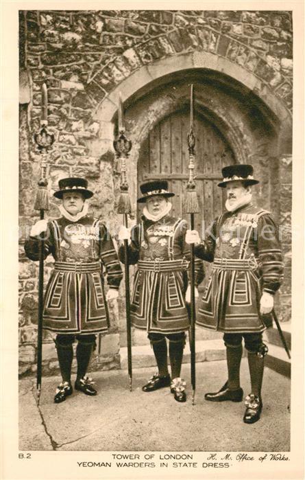 Leibgarde Wache Yeoman Warders Tower of London