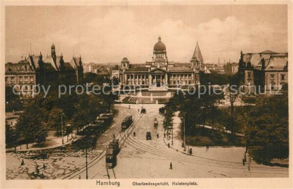 Strassenbahn Hamburg Oberlandesgericht Holstenplatz