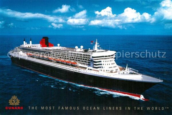Schiffe Ships Navires Cunard