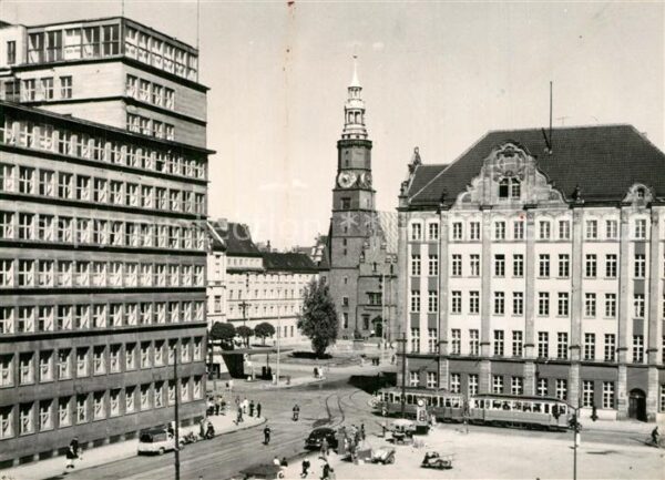 Strassenbahn Wroclaw Placu Solnego na Rynek