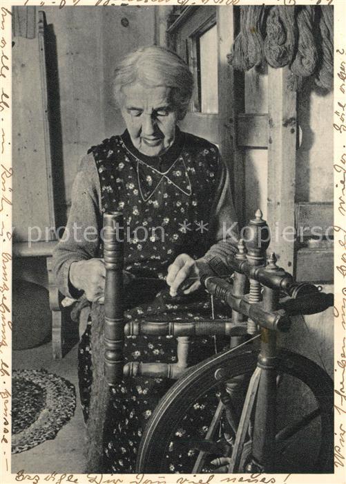 Spinnrad Grossmutter St. Gallen