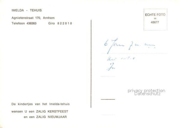 Schafe Imelda Tehuis Arnheim Kerstfeest – Bild 2