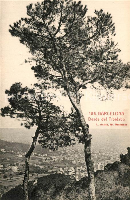 Barcelona Cataluna Desde del Tibidabo