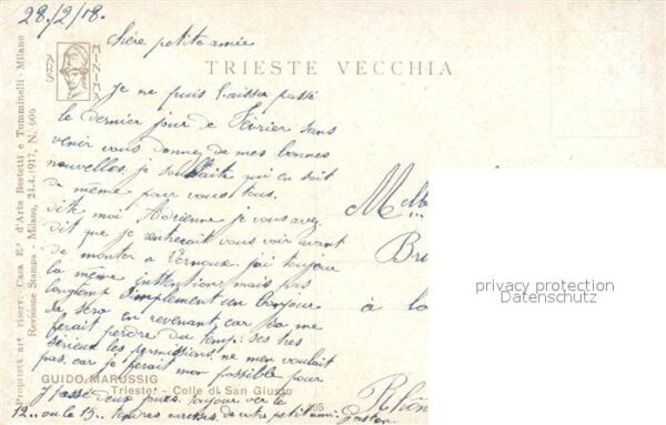 Trieste Colle di San Giusto Castello Künstlerka – Bild 2
